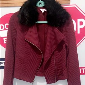 Maroon jacket